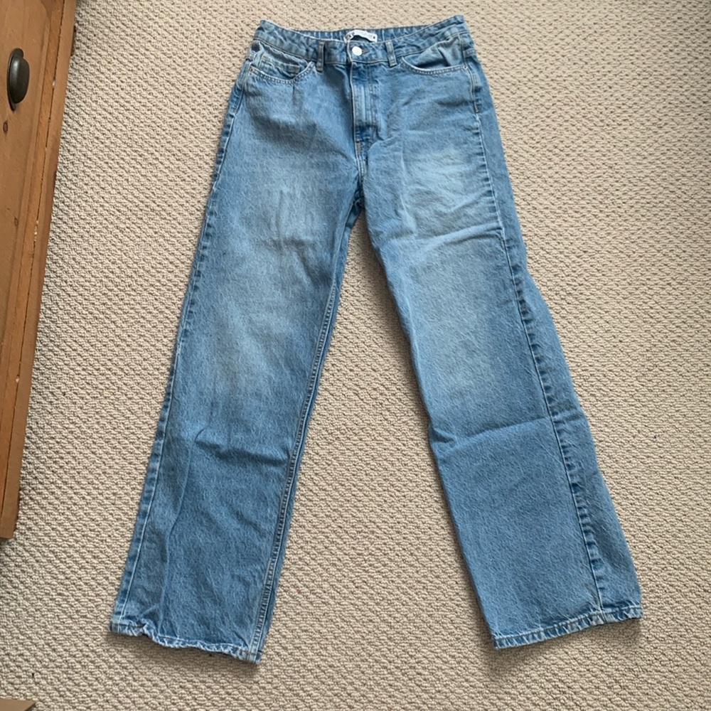 Zara straight leg jeans